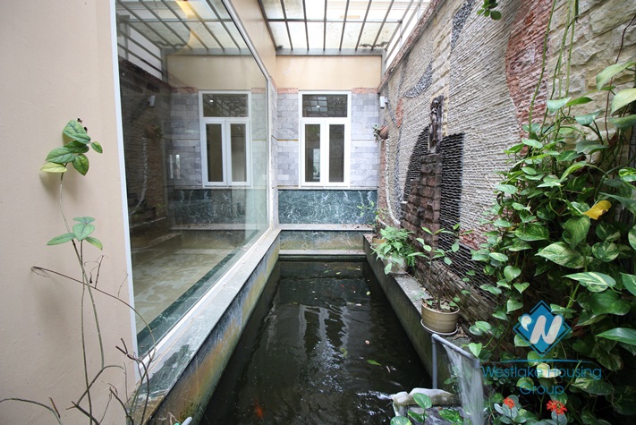 Nice house for rent in Tay Ho area. Unfurnished house